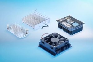 Lüfter und Gebläse für die aktive Kühlung von Embedded Systemen und IPC sowie Hochleistungskühlkörper mit Kupfer am Hotspot (Bild: CTX Thermal Solutions GmbH)